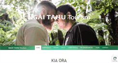 Desktop Screenshot of ngaitahutourism.co.nz